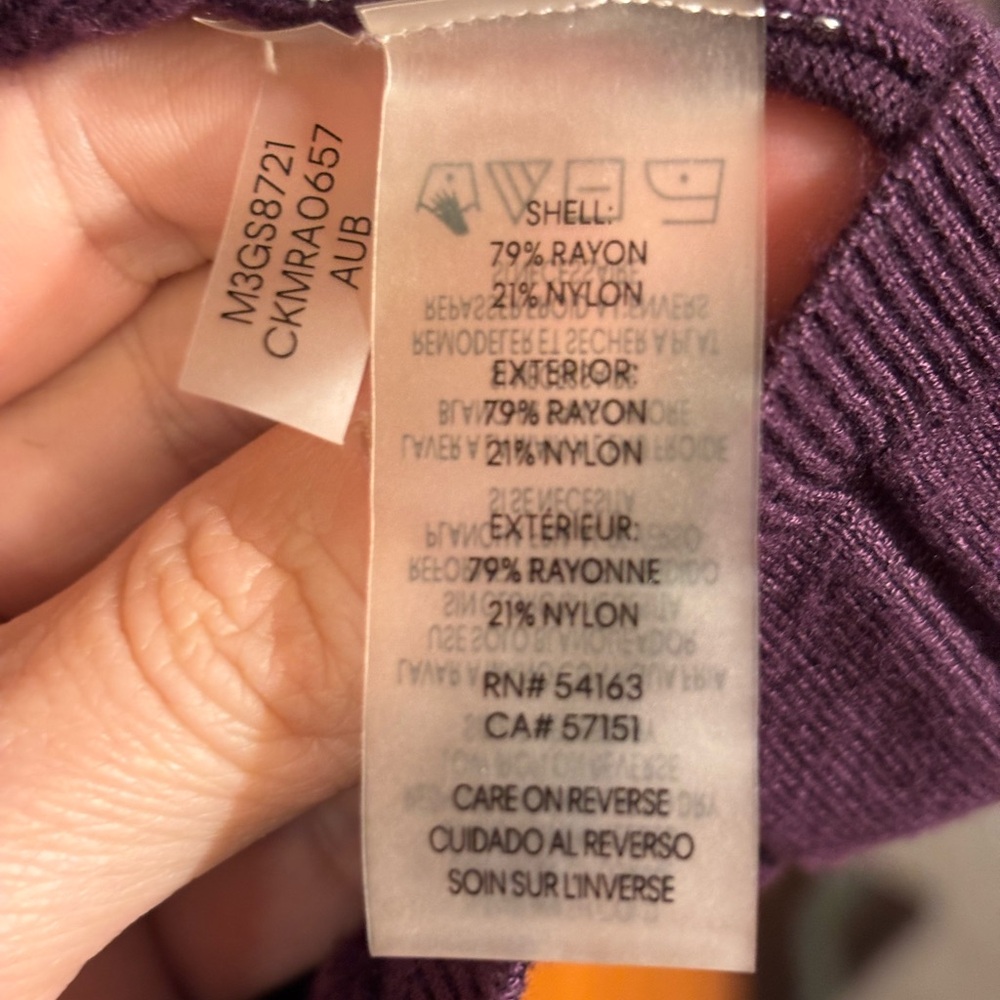 Calvin Klein Womens Knit Duster Cardigan Sweater - Picture 8 of 9